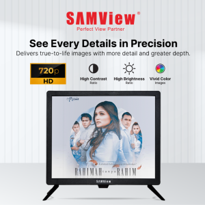 SAMView HD LED TV 17″