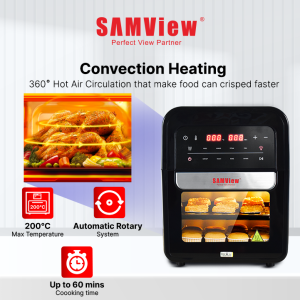 SAMView  Air Fryer Oven Multi-purpose 6L