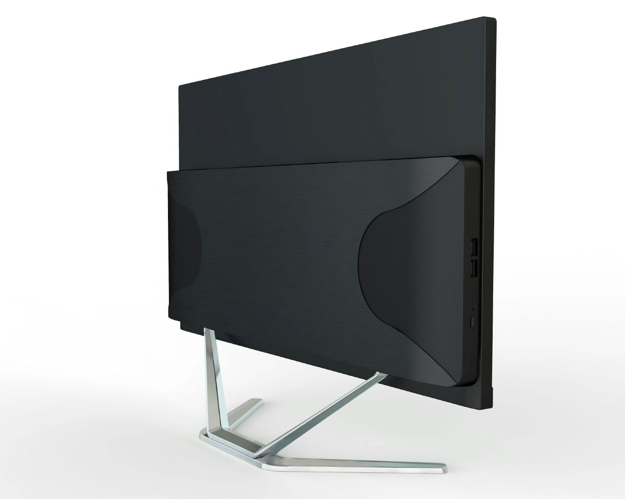 Samview 23.8-inch All-in-One PC rear view